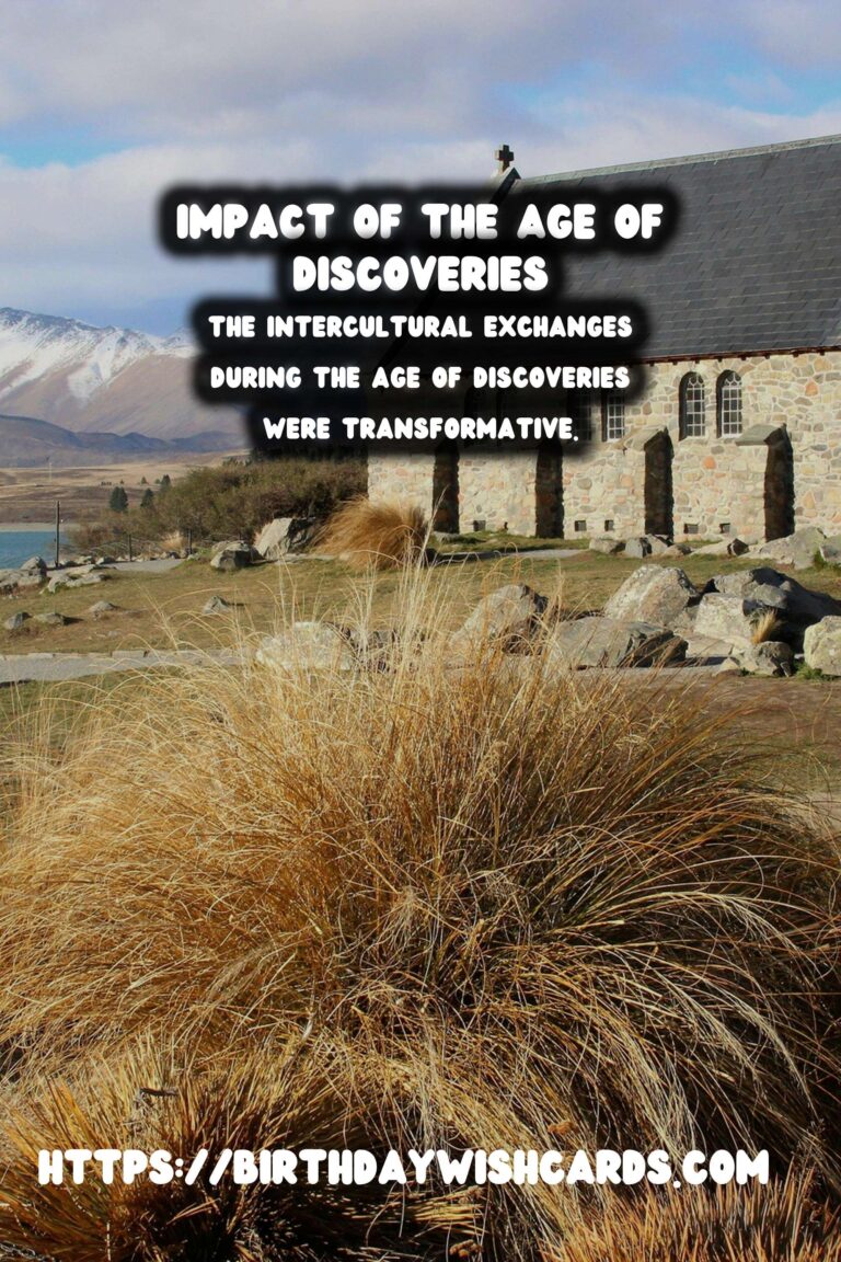The Age of Discoveries: Exploring its Profound Social Impact
