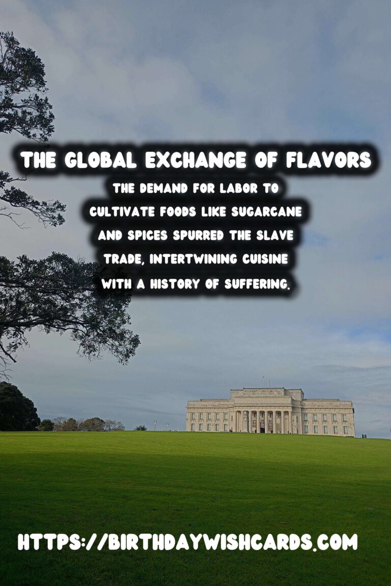 The Age of Discoveries: Its Impact on Global Cuisine