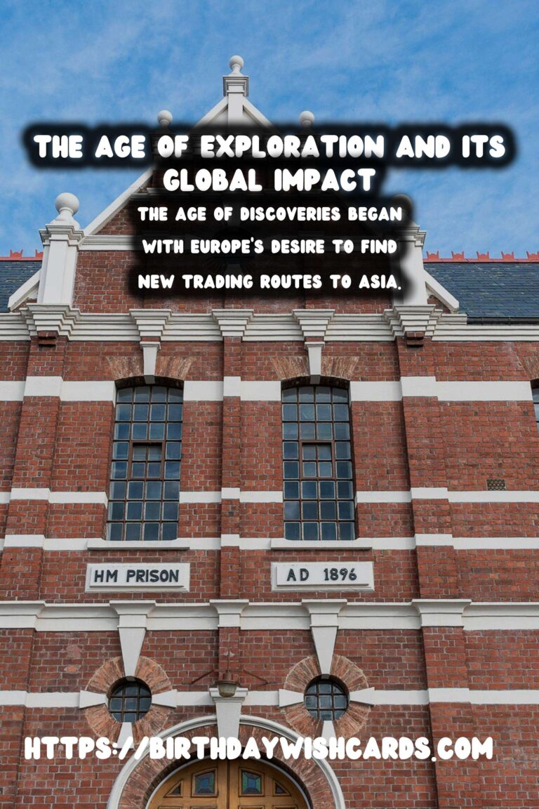 The Age of Discoveries: Transforming World Geography