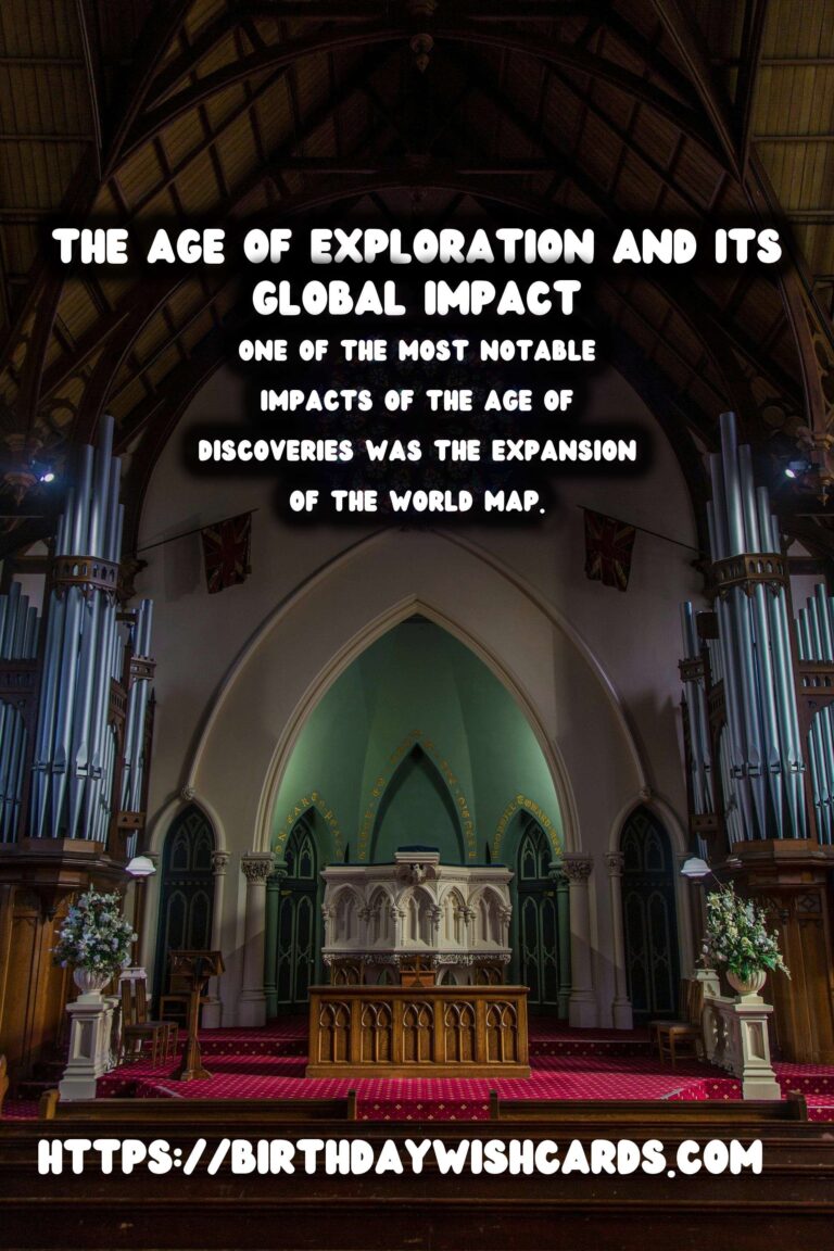 The Age of Discoveries: Transforming World Geography