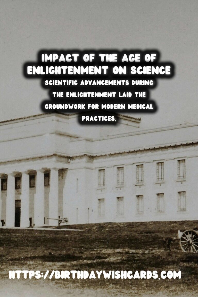 The Age of Enlightenment: Shaping Modern Science