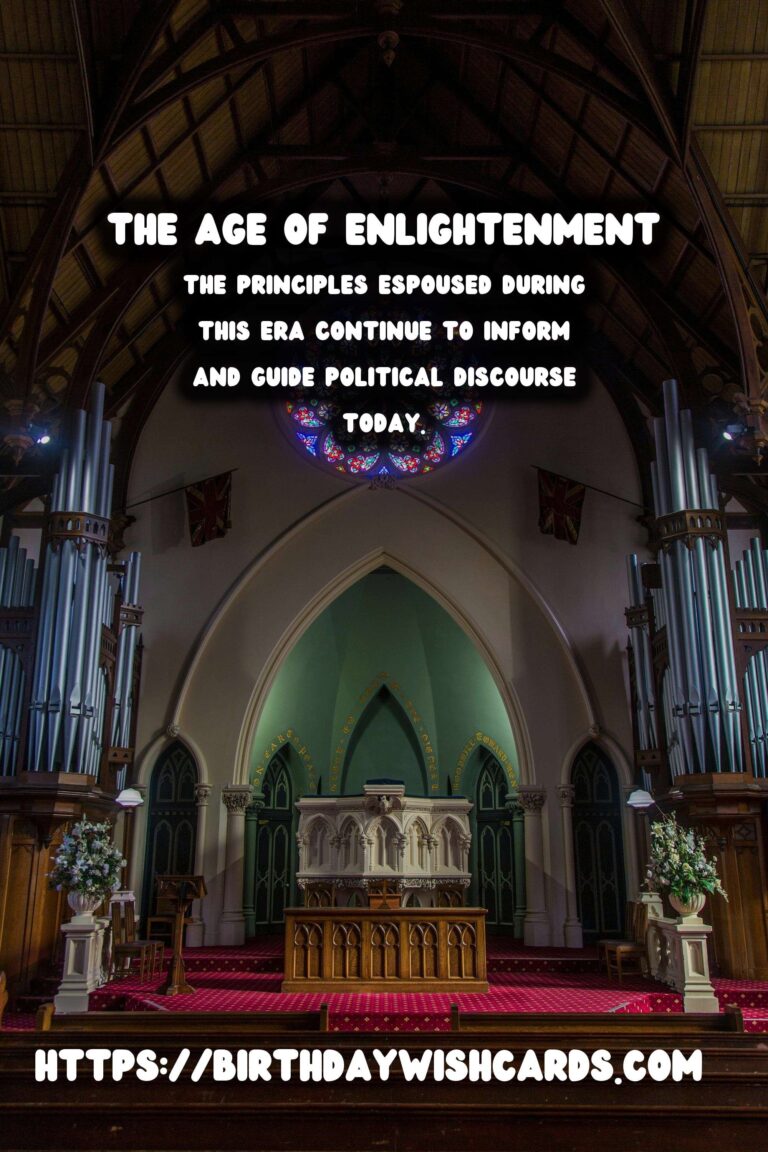 The Age of Enlightenment: Transforming Political Thought