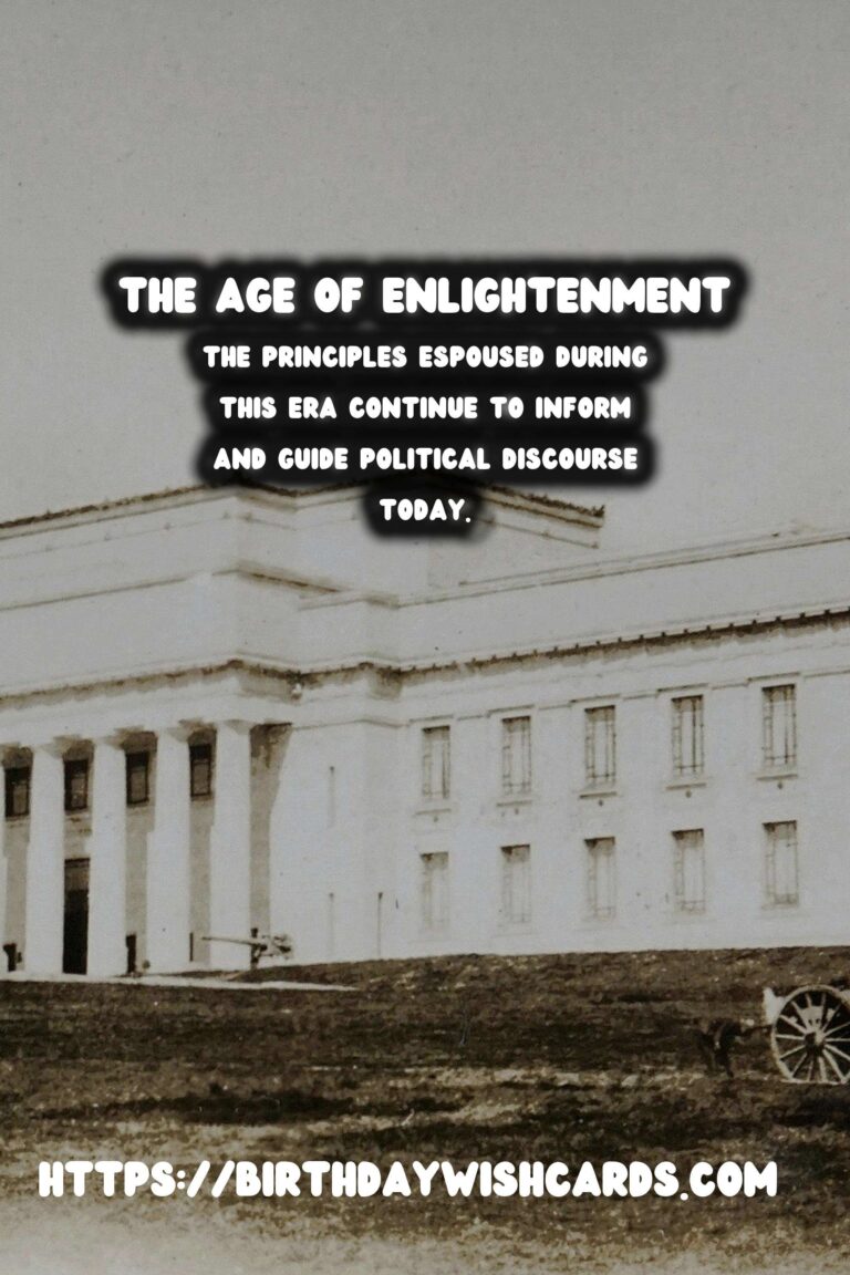 The Age of Enlightenment: Transforming Political Thought