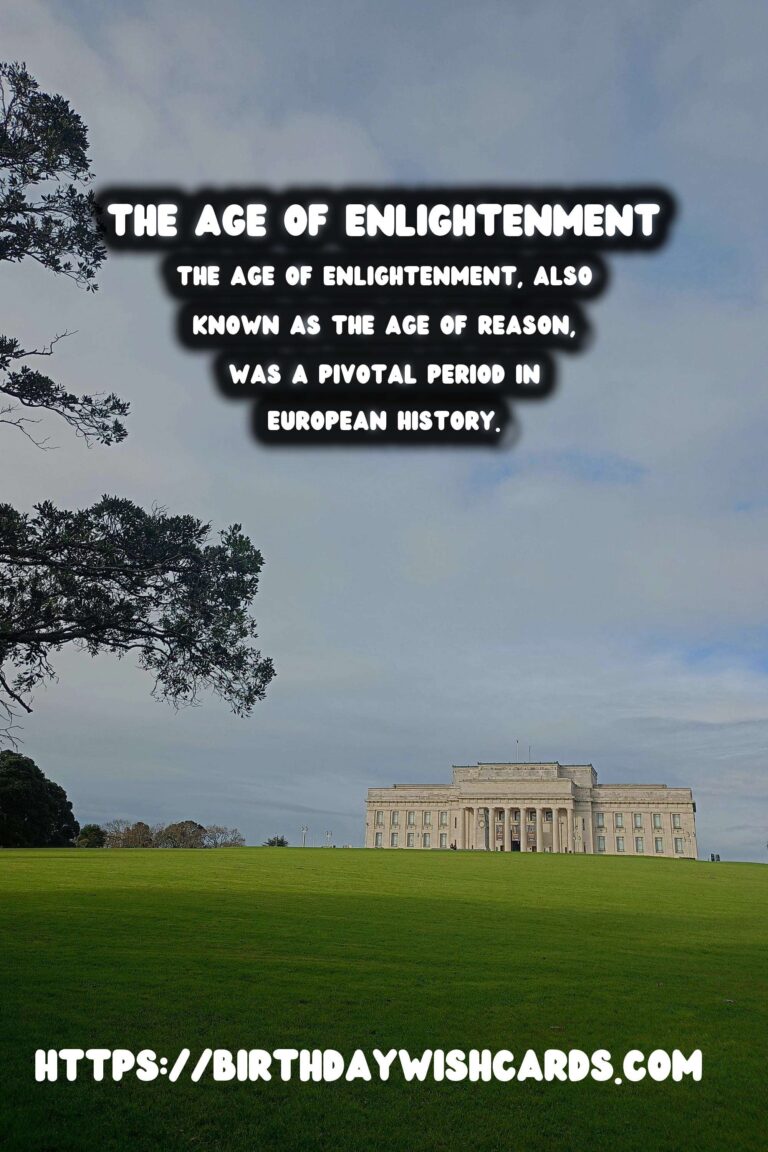 The Age of Enlightenment: Transforming Political Thought