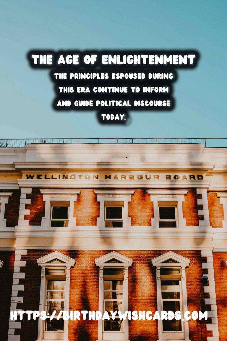 The Age of Enlightenment: Transforming Political Thought