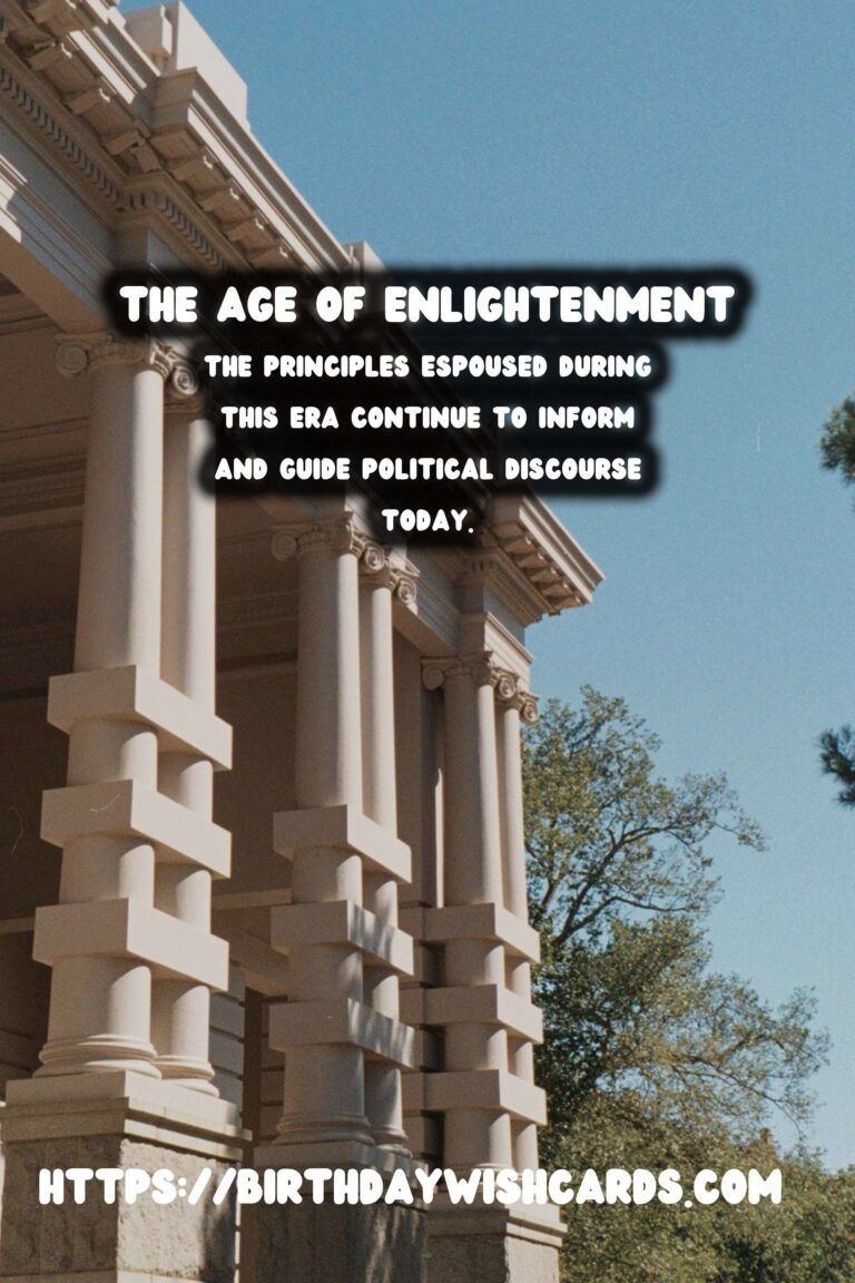 The Age of Enlightenment: Transforming Political Thought