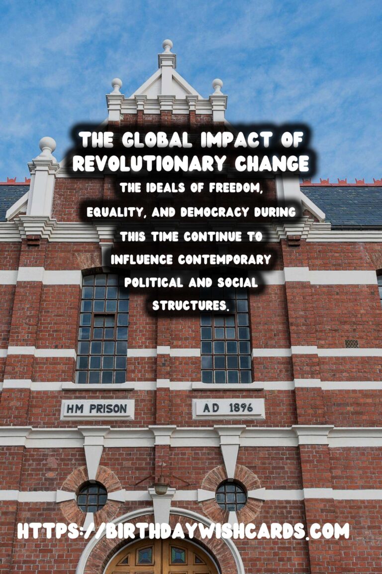 The Age of Revolution: Examining Its Global Impact
