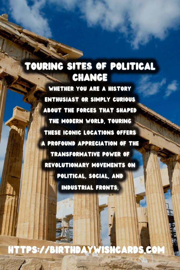 The Age of Revolution: Touring Sites of Political Change