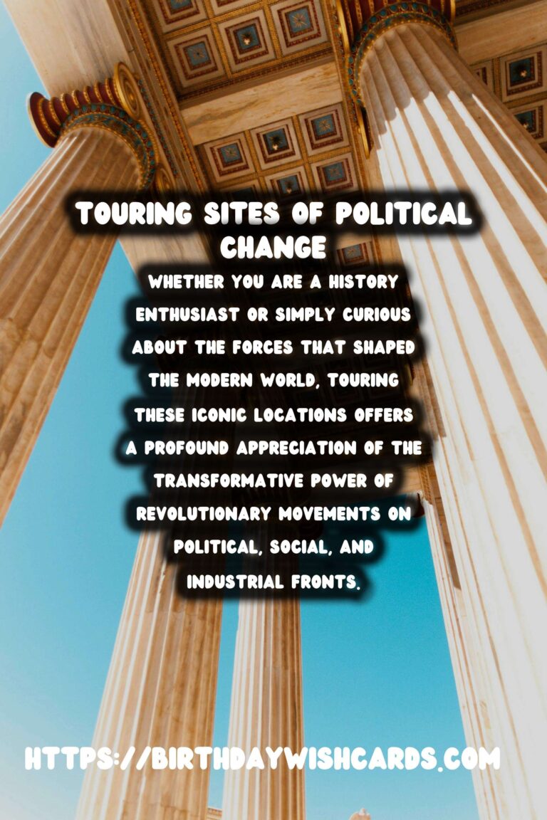 The Age of Revolution: Touring Sites of Political Change