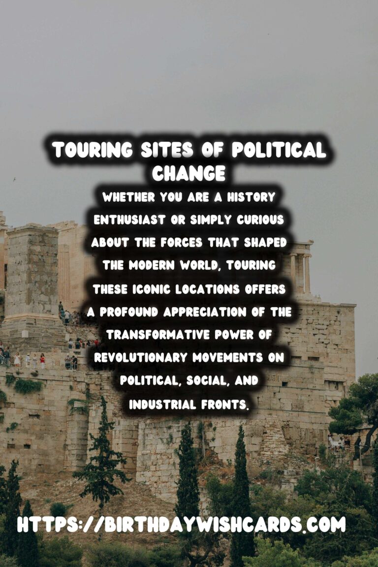 The Age of Revolution: Touring Sites of Political Change