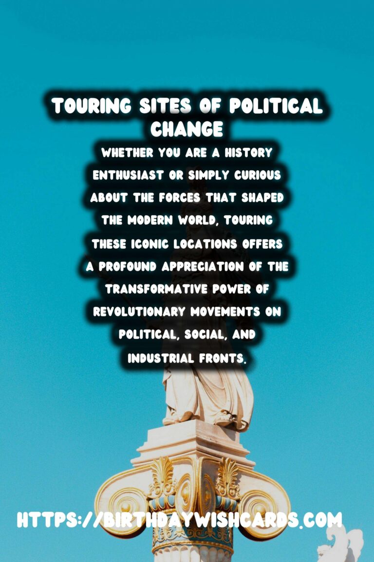 The Age of Revolution: Touring Sites of Political Change