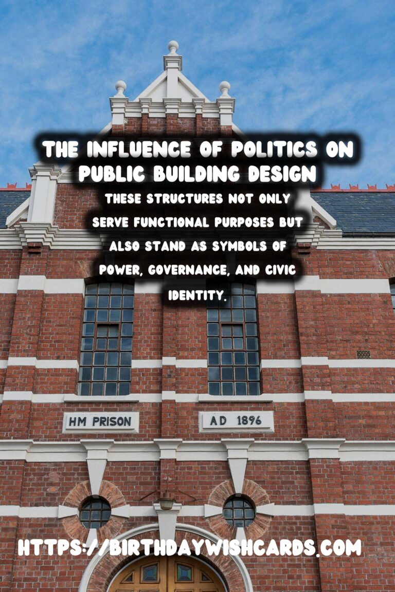 The Architectural Evolution of Public Buildings: A Reflection of Political Influence