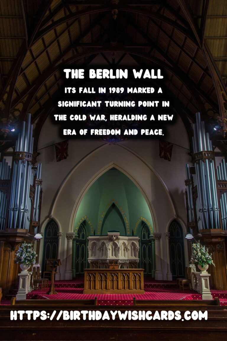 The Berlin Wall: A Symbol of Division and Unity