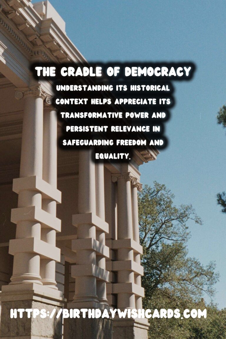 The Birthplace of Democracy: Its Evolution and Challenges