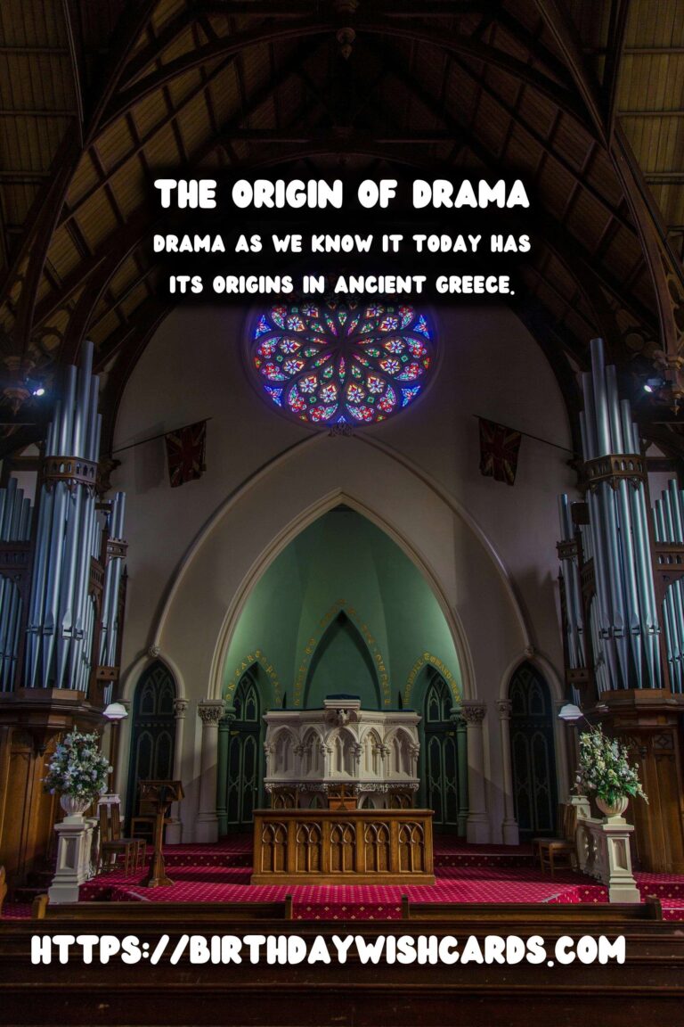 The Birthplace of Drama: Its Enduring Influence