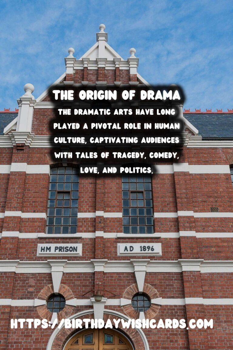 The Birthplace of Drama: Its Enduring Influence