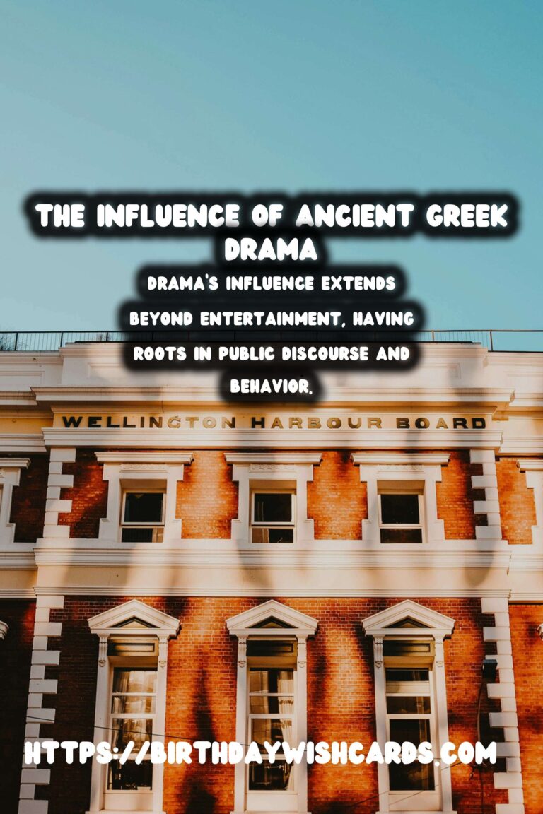 The Birthplace of Drama: Its Influence on Modern Culture