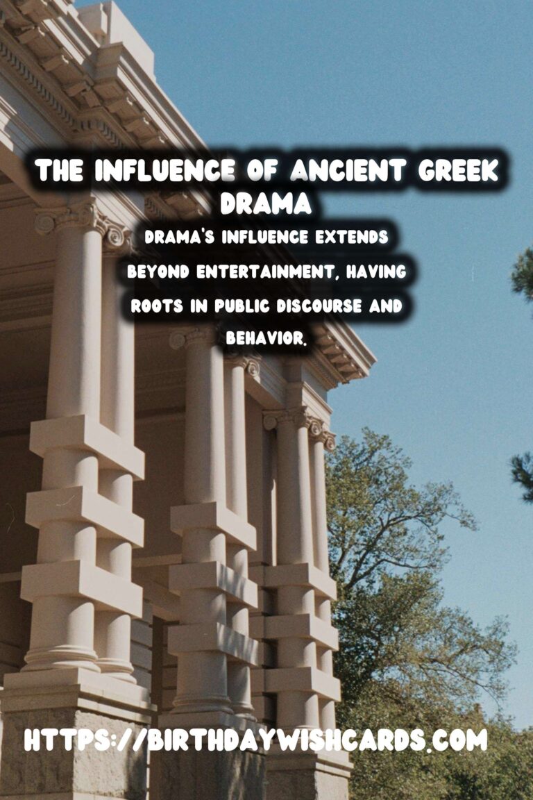 The Birthplace of Drama: Its Influence on Modern Culture