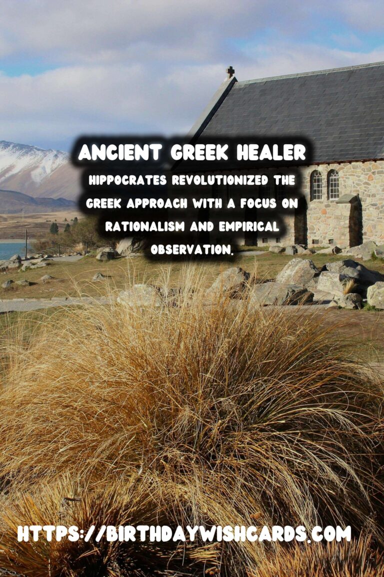 The Birthplace of Medicine: Ancient Greek Healing Practices