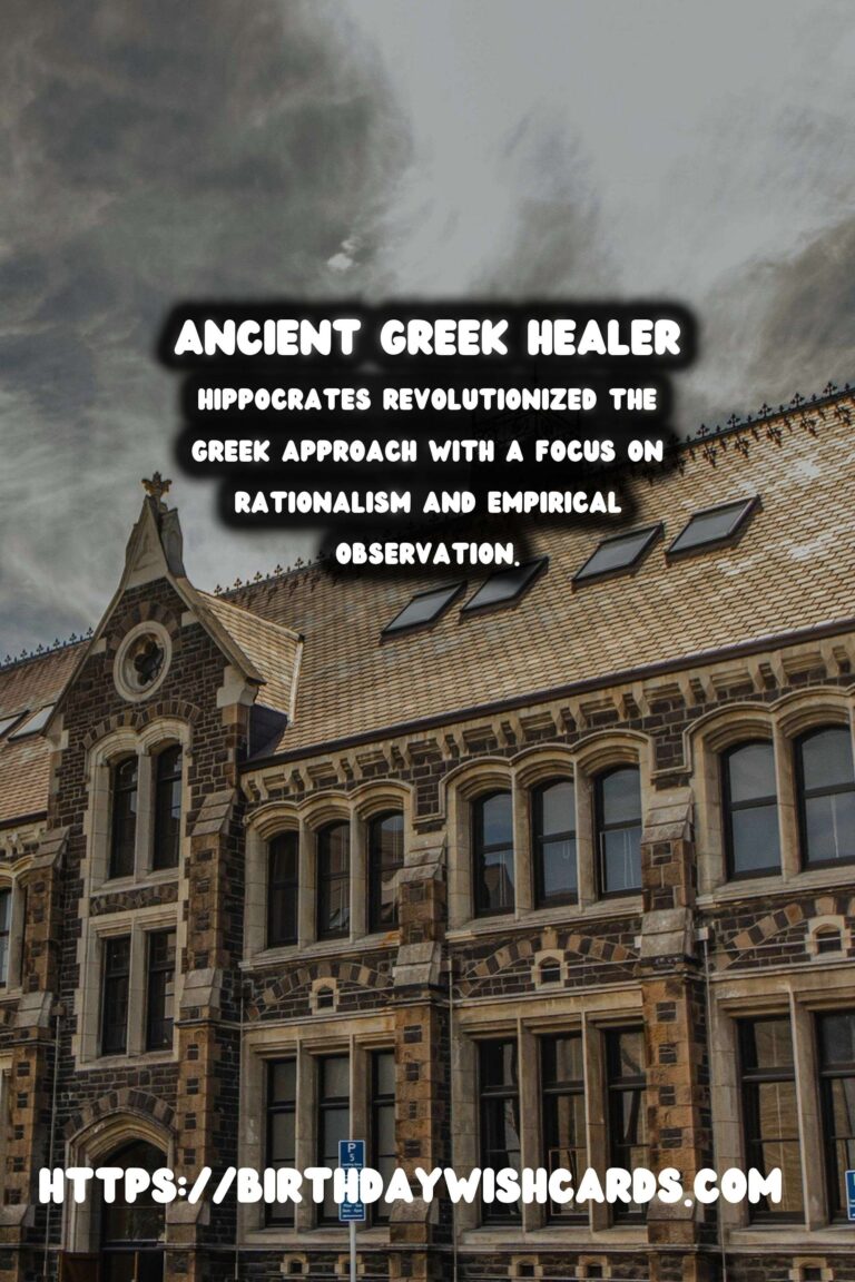 The Birthplace of Medicine: Ancient Greek Healing Practices