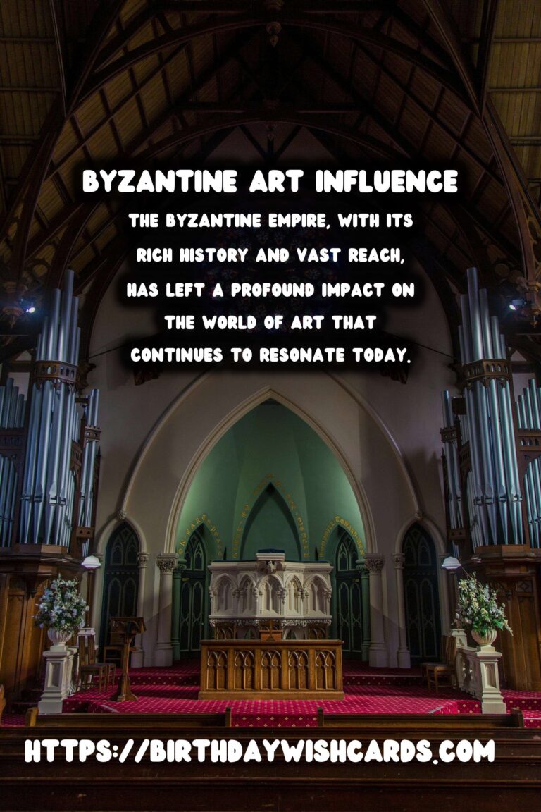 The Byzantine Empire's Enduring Influence on Art
