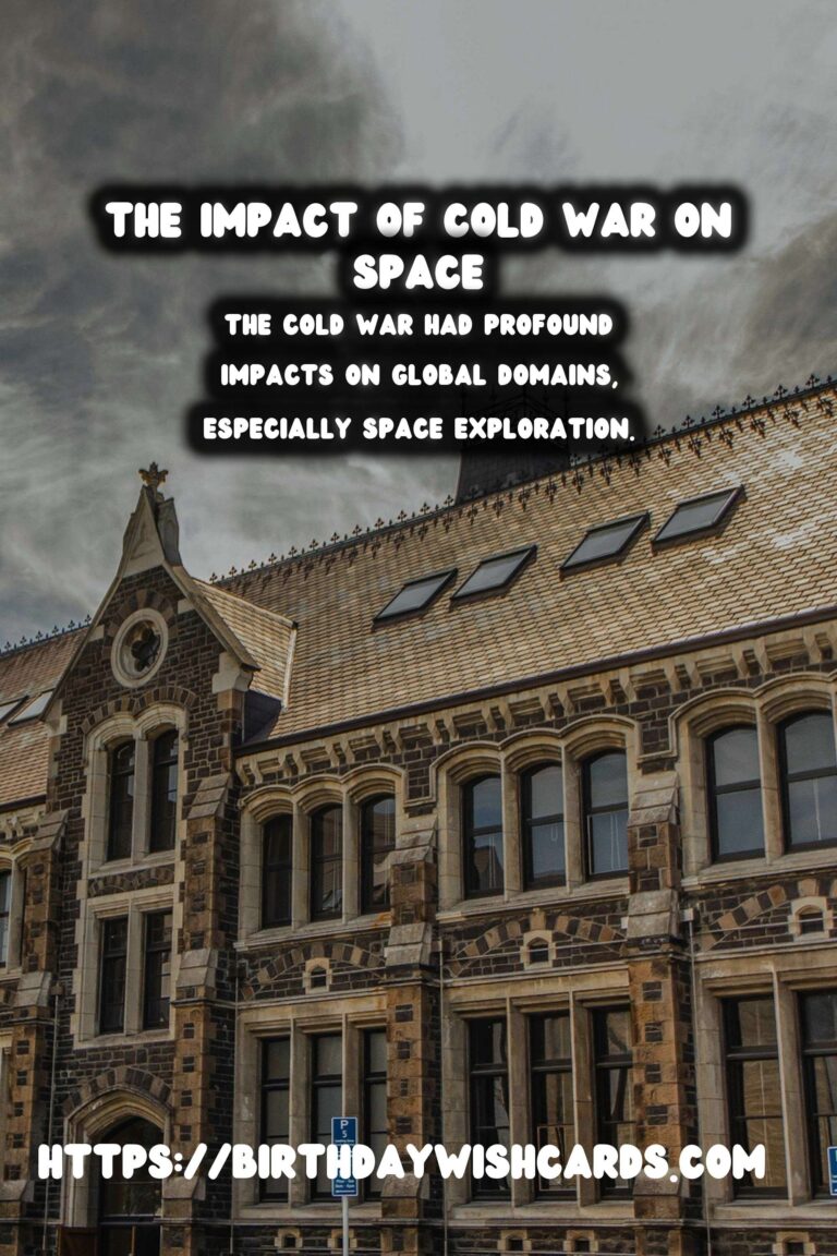 The Cold War's Legacy: Its Impact on Space Exploration