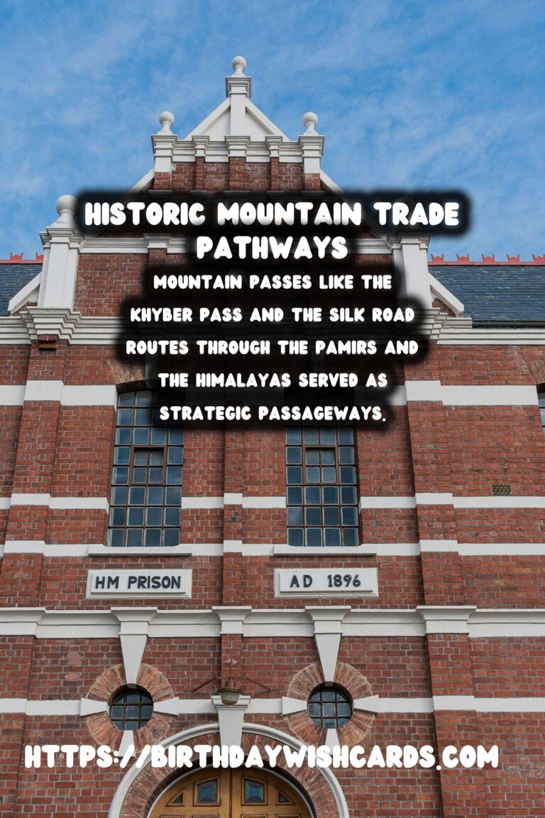 The Crucial Role of Mountains in Historical Trade Routes