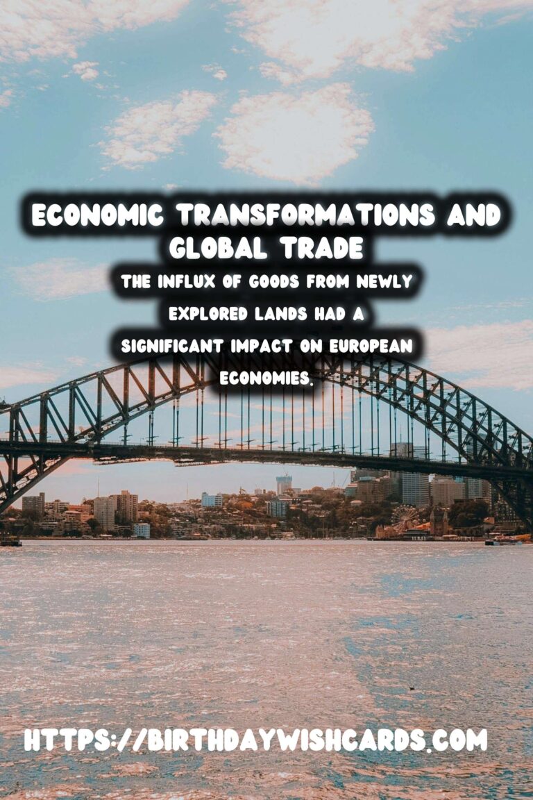 The Economic Impact of The Age of Discoveries