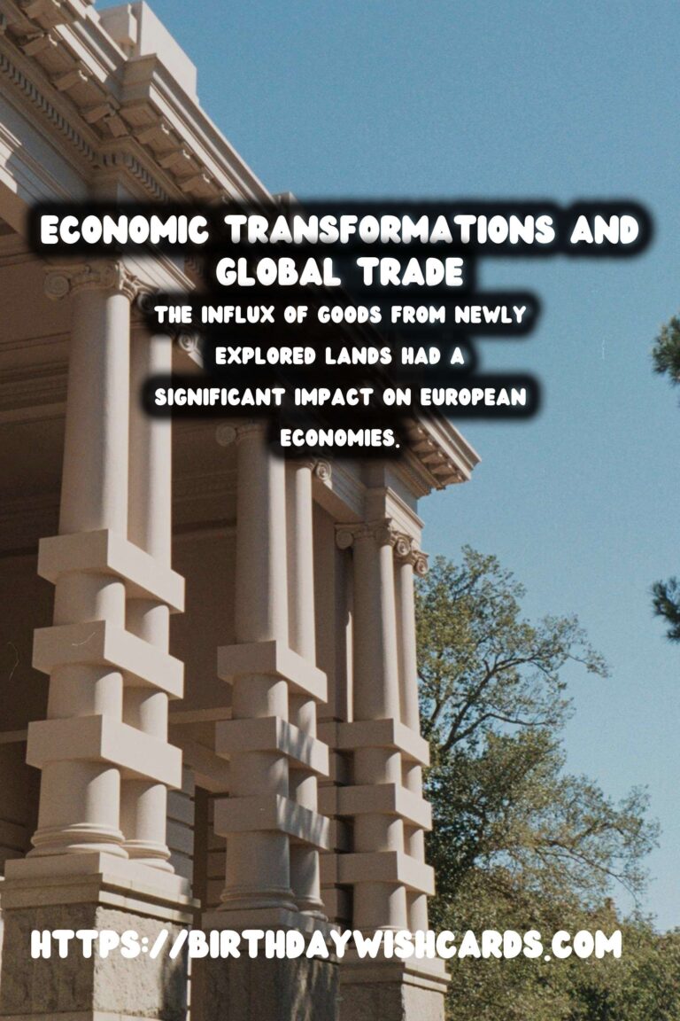 The Economic Impact of The Age of Discoveries