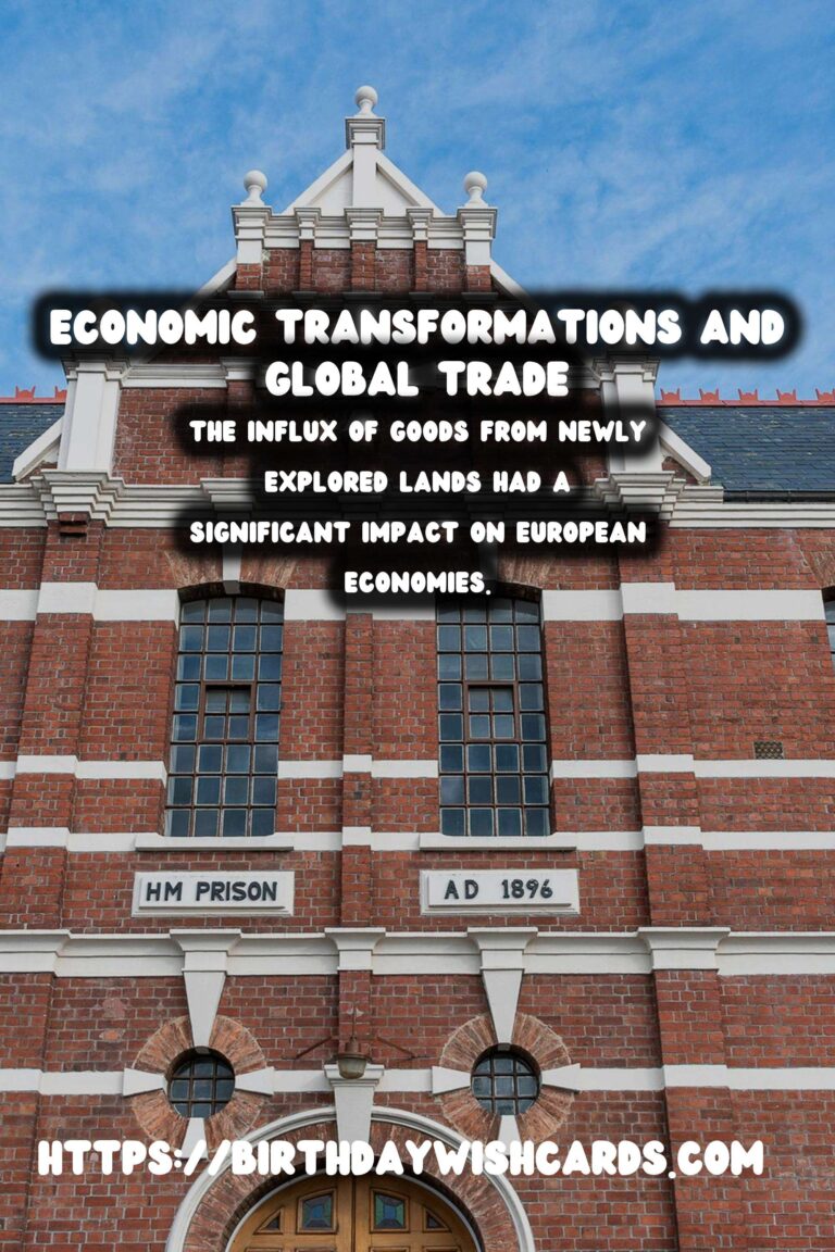 The Economic Impact of The Age of Discoveries