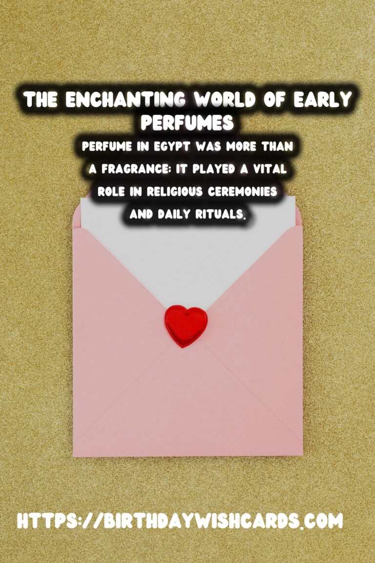 The Enchanting History of Perfume: Scents of the Past