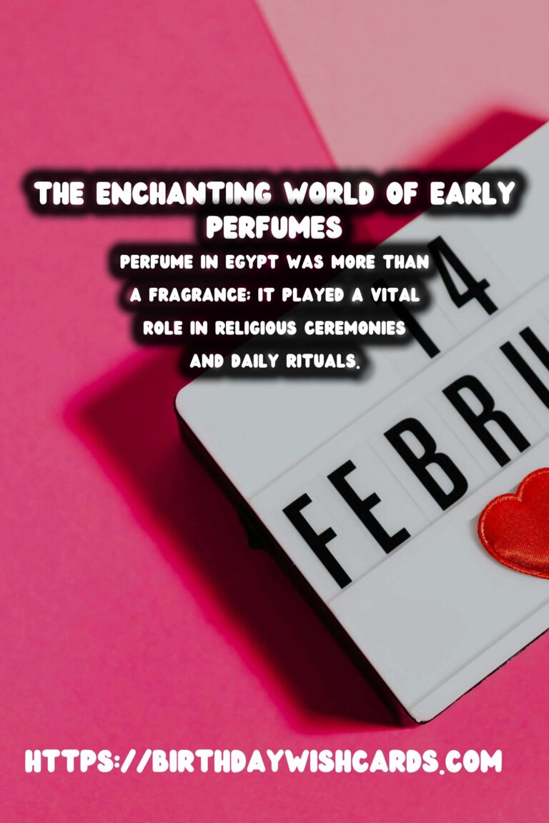 The Enchanting History of Perfume: Scents of the Past