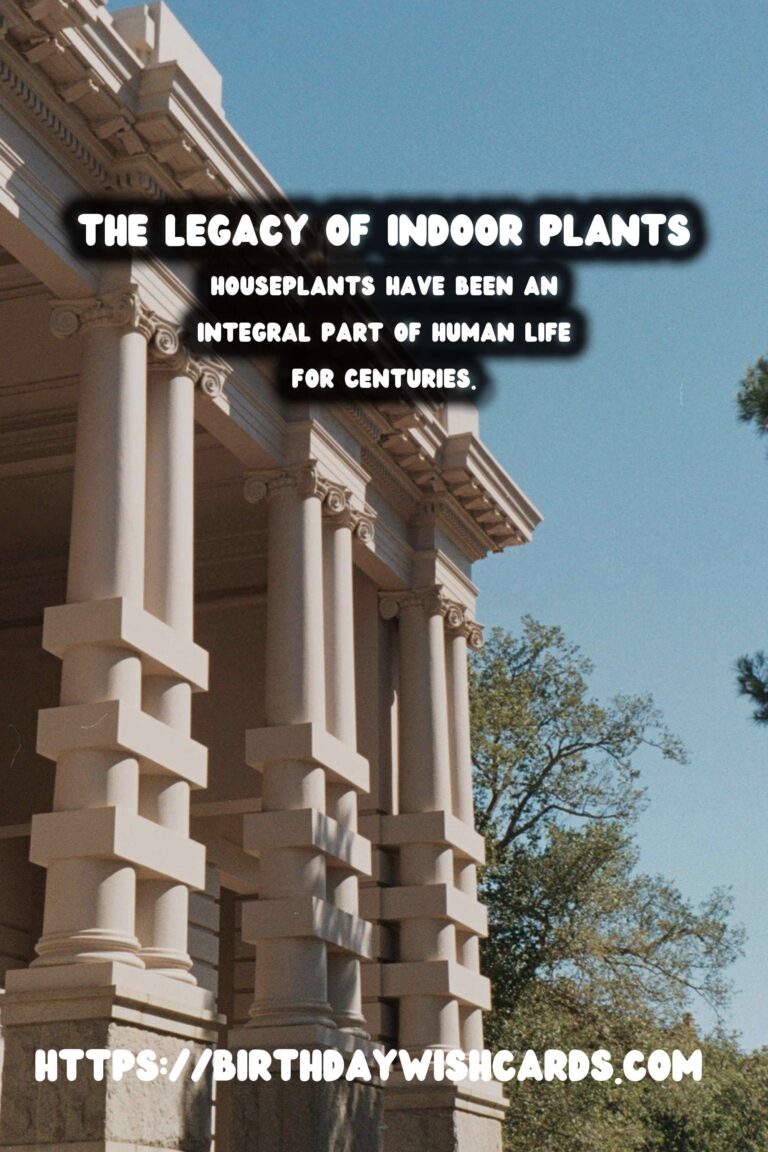The Enchanting Journey of Houseplants Through Time: A Historic Overview