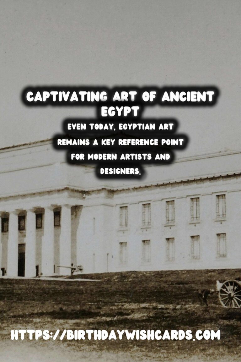 The Enduring Influence of Ancient Egyptian Art on Later Civilizations