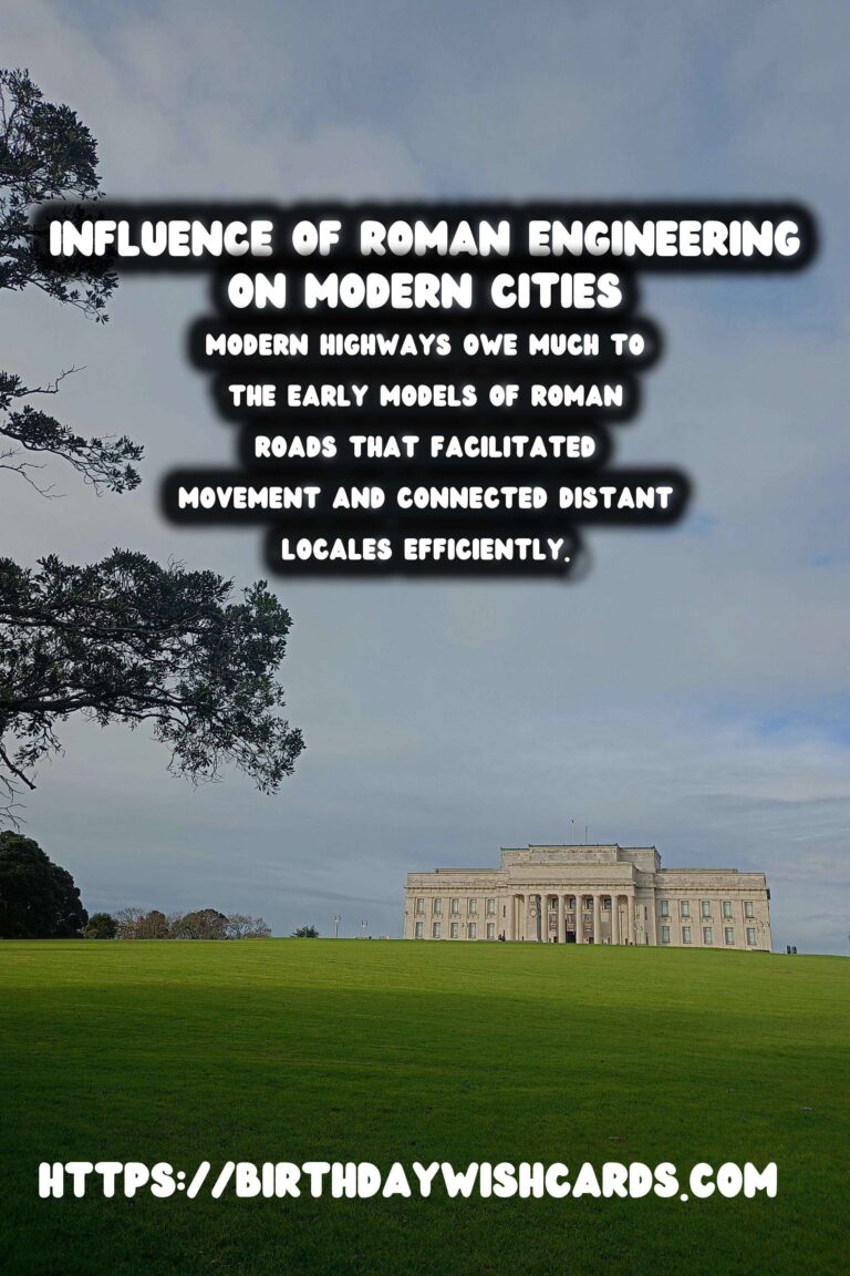 The Enduring Influence of Ancient Roman Engineering on Modern City Planning