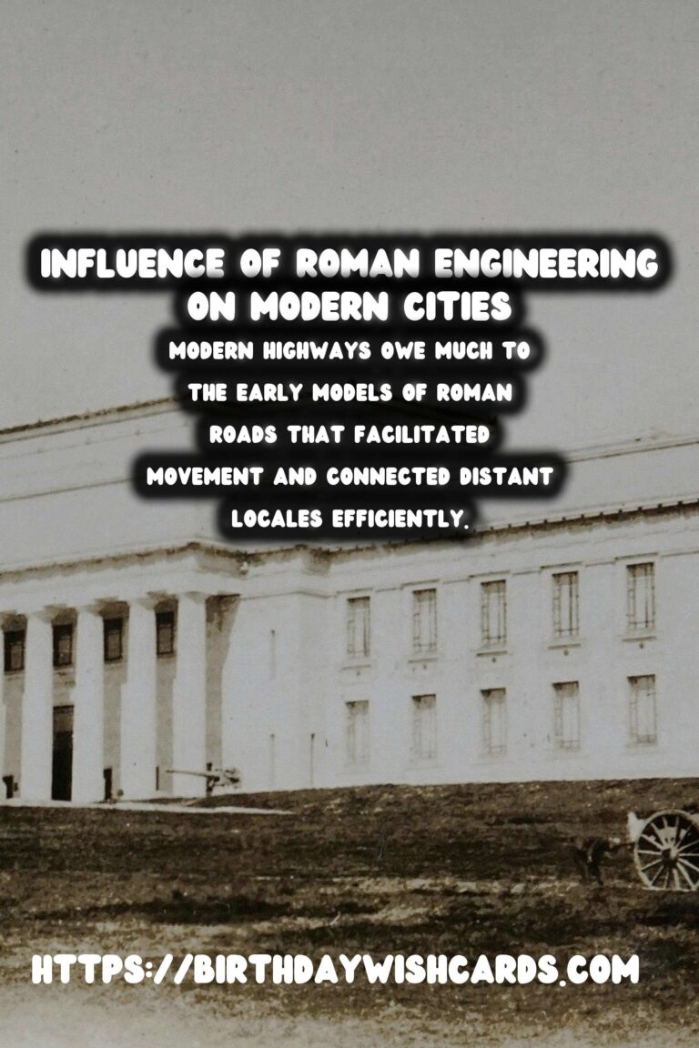 The Enduring Influence of Ancient Roman Engineering on Modern City Planning