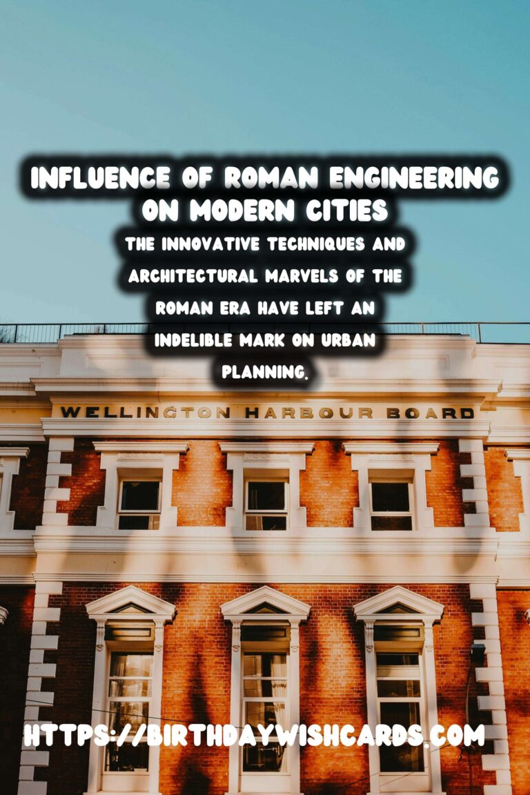 The Enduring Influence of Ancient Roman Engineering on Modern City Planning
