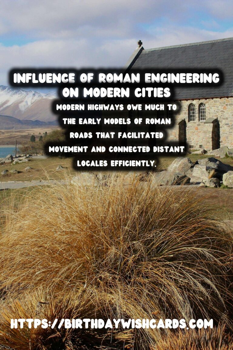 The Enduring Influence of Ancient Roman Engineering on Modern City Planning