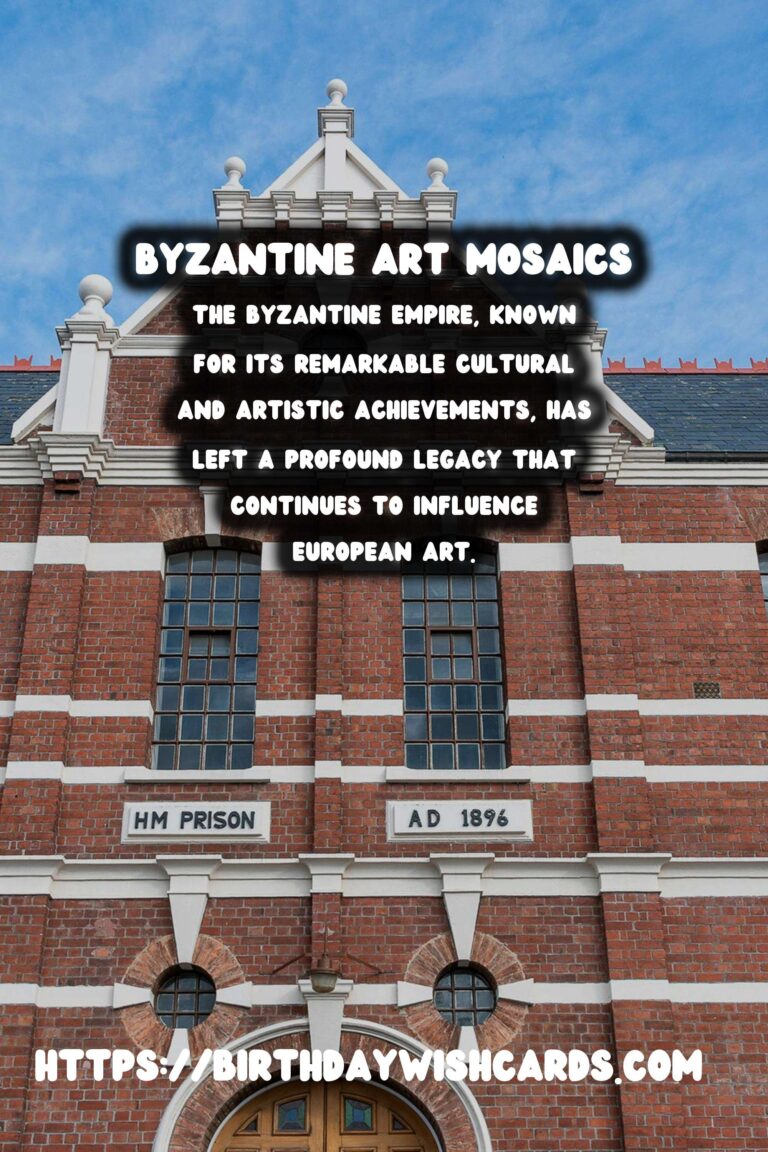 The Enduring Influence of the Byzantine Empire on European Art