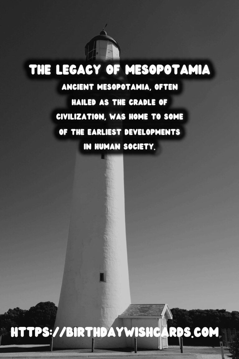 The Enduring Legacy of Ancient Mesopotamia: Pioneers of Legal Innovation