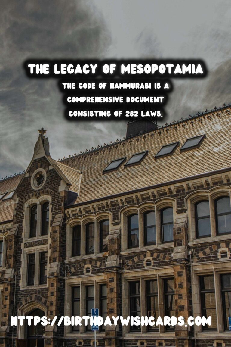 The Enduring Legacy of Ancient Mesopotamia: Pioneers of Legal Innovation