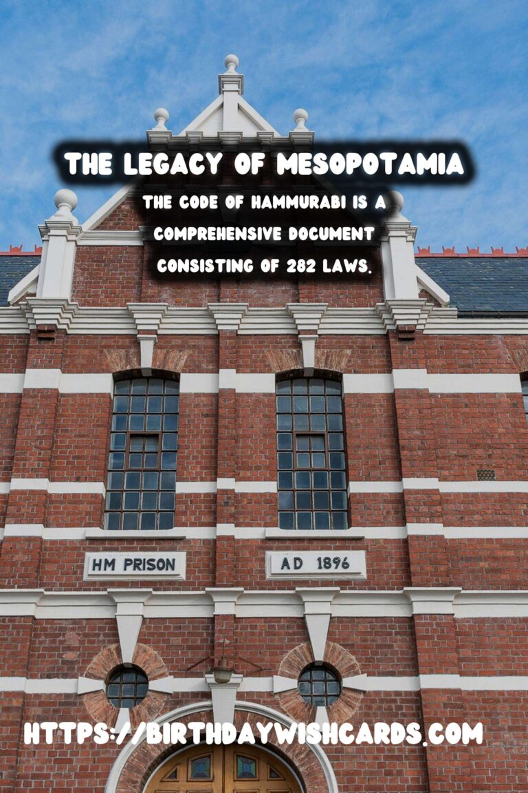 The Enduring Legacy of Ancient Mesopotamia: Pioneers of Legal Innovation