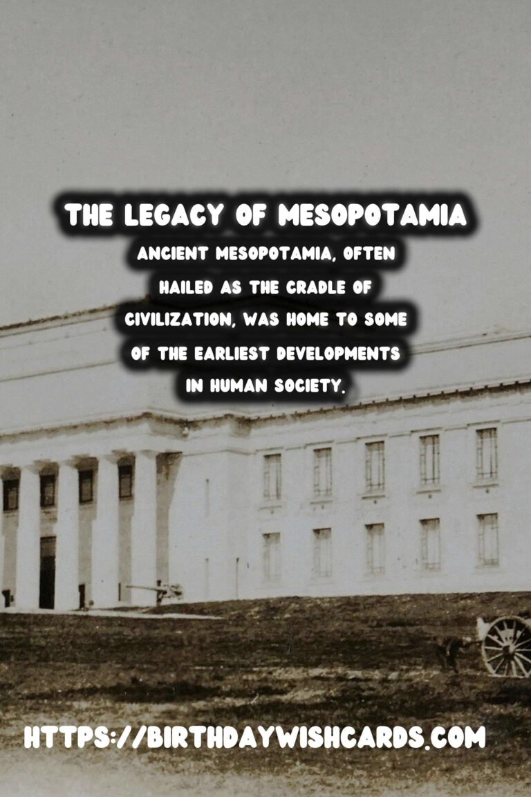 The Enduring Legacy of Ancient Mesopotamia: Pioneers of Legal Innovation