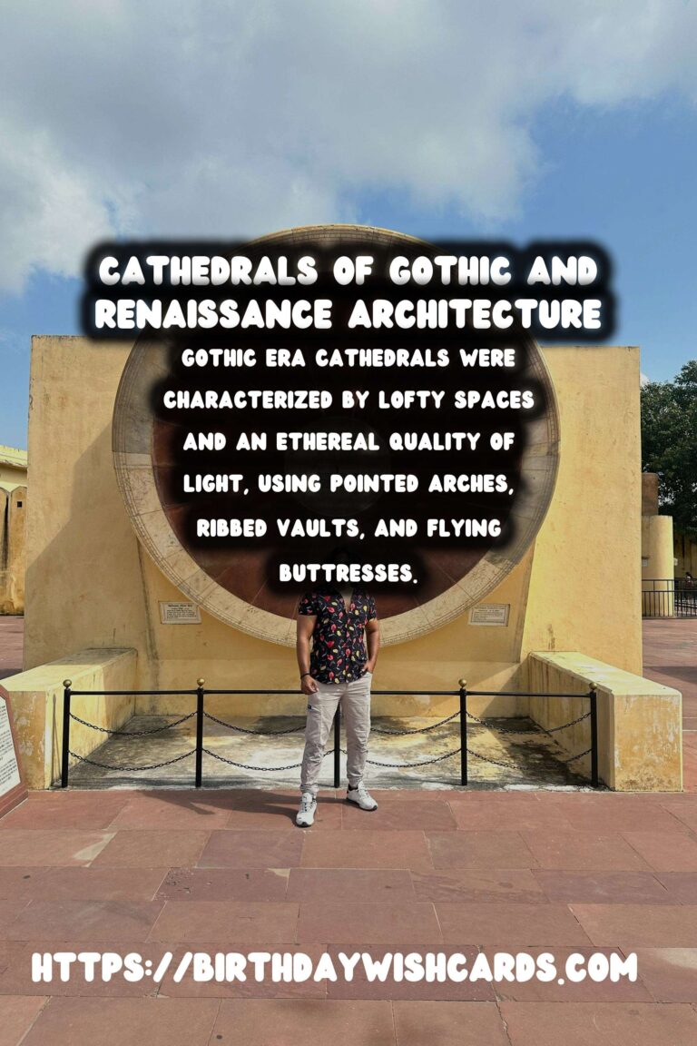The Evolution of Architectural Grandeur: Cathedrals from Gothic to Renaissance