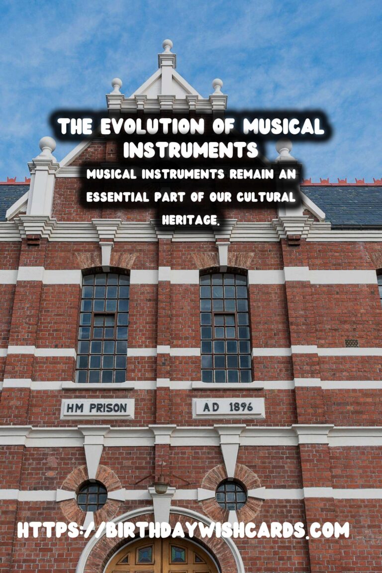 The Evolution of Musical Instruments: From Ancient Flutes to Modern Pianos