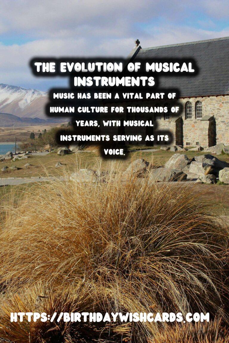 The Evolution of Musical Instruments: From Ancient Times to the Medieval Era