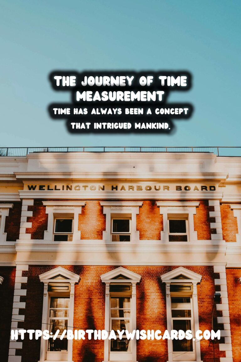 The Evolution of Time: Its Historical Measurement and Cultural Perception