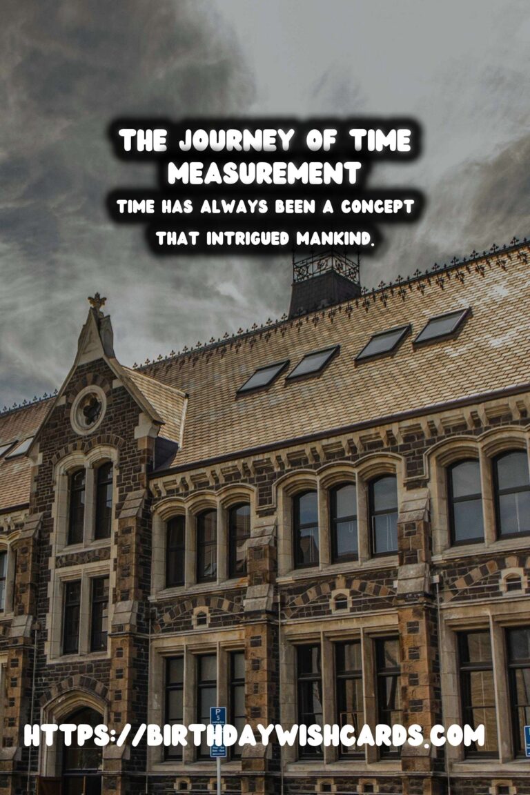 The Evolution of Time: Its Historical Measurement and Cultural Perception