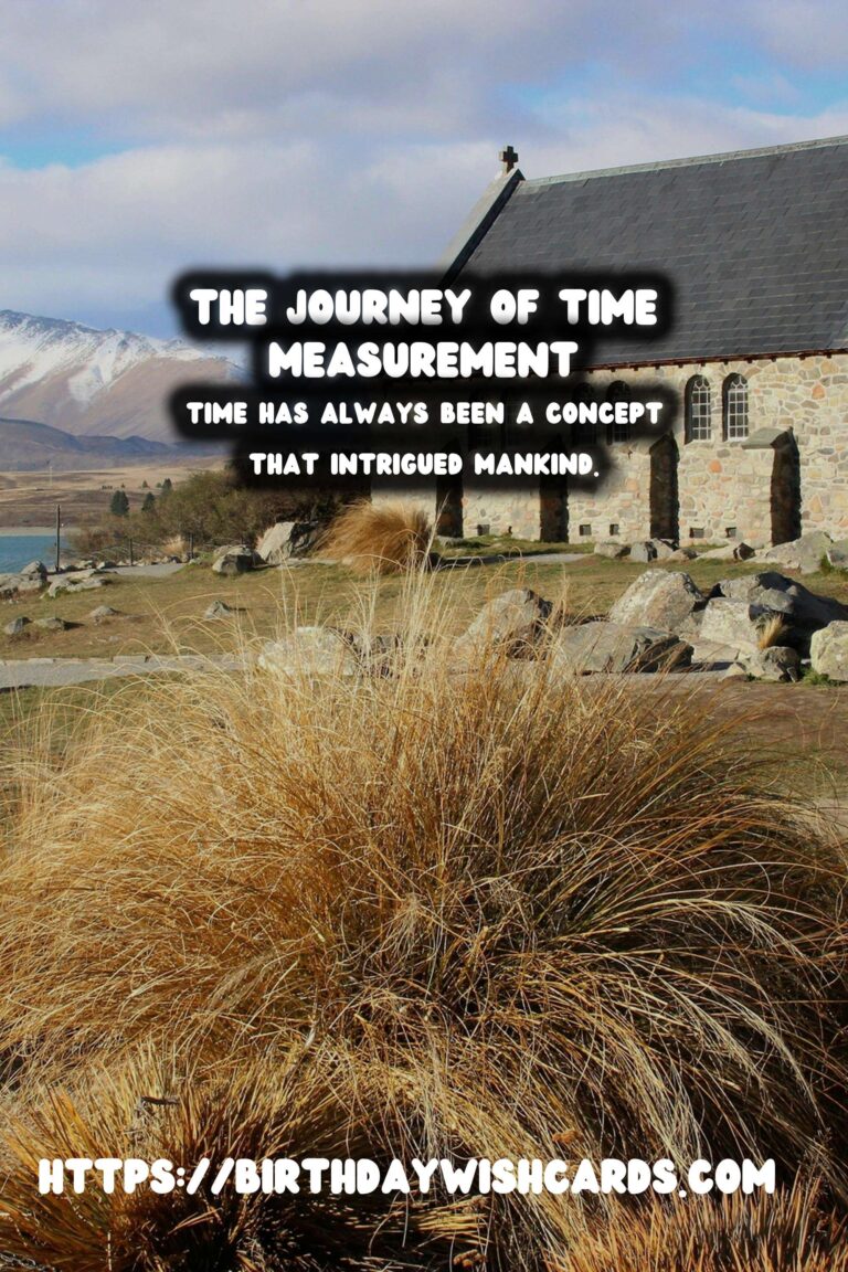 The Evolution of Time: Its Historical Measurement and Cultural Perception
