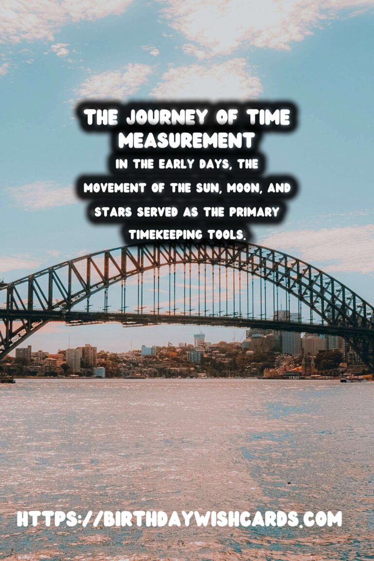 The Evolution of Time: Its Historical Measurement and Cultural Perception